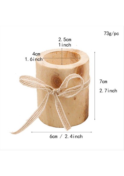 3pcs Romantik Parti Zanaat Candlestick Ahşap Mum Tutucu Set Halat Hediye Ofis Atmosfer ile Ev Dekoru (Yurt Dışından) fırsatları