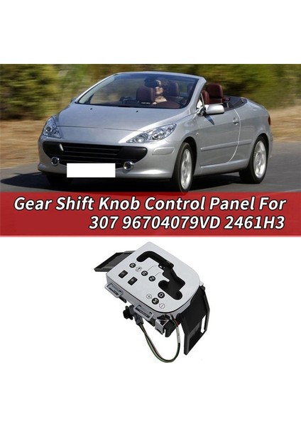 Otomatik Şanzıman Gösterge Kapak Iç Trim Panel Vites Değiştirme Kuşunu Kontrol Paneli Peugeot Için Otomobil 307 2461H3 (Yurt Dışından) fırsatları