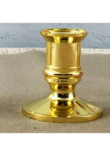 30X Altın Sütun Mum Base Taper Mum Tutucu Şamdan Noel Partisi Dekor (Yurt Dışından) indirimleri