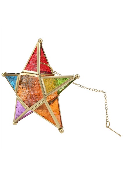 Çok Follu Cam Yıldız Yardım Çay Işık Şam Tutucu Asma Aydınlatma Fener Düğün Doğum Günü Partisi Ev Bahçe Dekoru (Yurt Dışından)