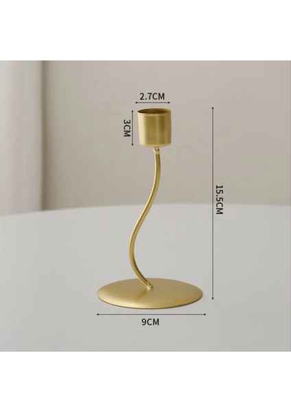3pcs Altın Şamdan Seti Lüks Zarif Metal Demir Mum Tutucular Avrupa Dekoratif Masa Mum Standları (Yurt Dışından) indirimleri
