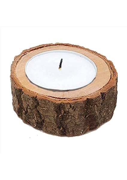 60PCS Ahşap Mum Tutucu Masa Için Düğün Partisi Için Votive Tealight Sahibi Cadılar Bayramı Noel Partisi Ev Dekor (Yurt Dışından) indirimleri