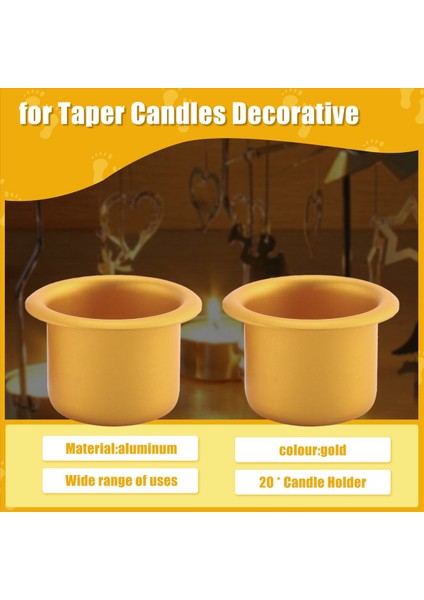 20 Adet Metal Mum Ekleme Mumlar Için Mum Ek Ağaç Mum Tutucu Diy Mum Tutucu Ağaç Mumlar Için Set (Yurt Dışından) indirimleri