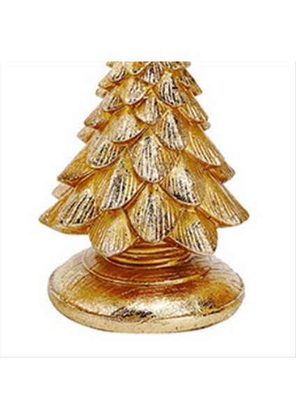 Retro Reçine Noel Ağacı Şamdan - Şenlikli Dekorasyon Masaüstü Atmosfer Vintage Craft Mum Tutucu Stand C (Yurt Dışından) fırsatları