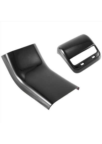 Arka Egzoz Hava Havalandırma Çerçevesi Anti-Hick Panel Yamaları Tesla Model 3 Için Hava Havalandırma Dekorasyonu A (Yurt Dışından)