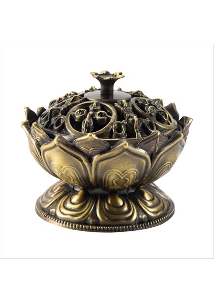 Buda Tütsü Brülör Lotus Çiçek Tütsü Tutucu Budist Ev Ofis Dekorasyonu Için El Yapımı Sansür (Yurt Dışından) modelleri