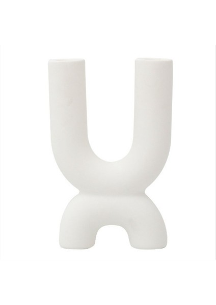 Şamdan Tutucu Seramik Süs Fotoğrafları Ev Dekorasyon Şam Tutucu Nordic Ev Dekor Seramik Şamdan C (Yurt Dışından)