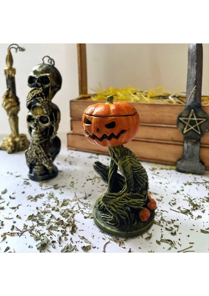 Kabak Şamdan Tutucu Korkunç Balkabağı Fener Şamdan Süsleri Çok Yönlü Tealight Mum Tutucular Ev Dekor (Yurt Dışından) fırsatları
