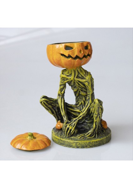 Kabak Şamdan Tutucu Korkunç Balkabağı Fener Şamdan Süsleri Çok Yönlü Tealight Mum Tutucular Ev Dekor (Yurt Dışından) indirimleri