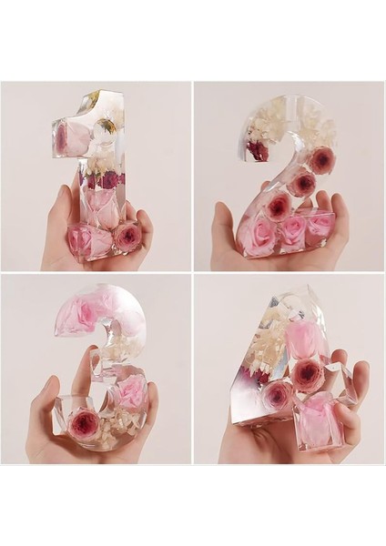 4pcs 1-4 Sayı Kalıbı Dıy Silikon Kalıp 3D El Yapımı Mum Tutucu Kalıplar Sıva Kalıbı Mum Tutucu Kalıp (Yurt Dışından) modelleri