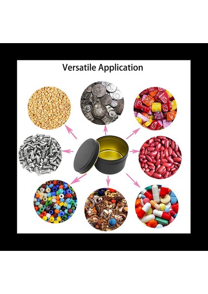 Mum Tenekeleri 120 Parça 4 Oz Metal Mum Kap Mum Sanat ve El Sanatları Kuru Depolama Siyah Yapmak Için (Yurt Dışından) indirimleri