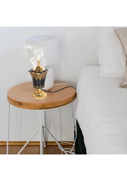 Elektrikli Tütsü Brülör Frankincense Tütsü Tutucu Vintage Arap Senser Burner Ev Ofis Yoga Spa Süsleme Us Fiş (Yurt Dışından) fiyatları