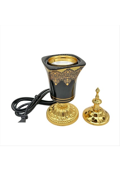 Elektrikli Tütsü Brülör Frankincense Tütsü Tutucu Vintage Arap Senser Burner Ev Ofis Yoga Spa Süsleme Us Fiş (Yurt Dışından) indirimleri