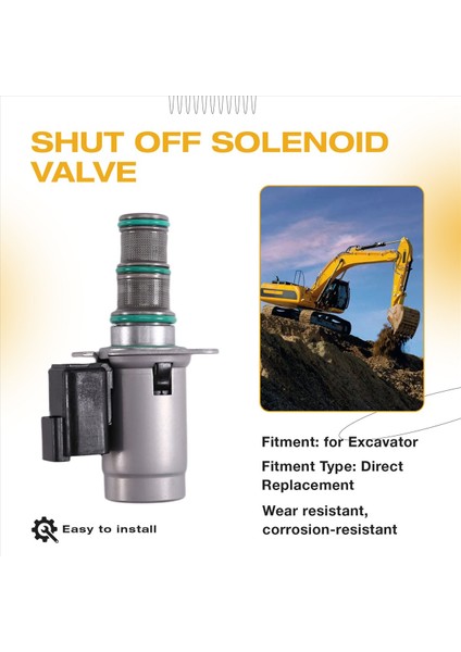 Solenoid Valf Hidrolik Durdurma Solenoid Valf SV98-T39-0-N 24V Jcb Ekskavatör Parçaları Için SV98-T39 (Yurt Dışından) fırsatları