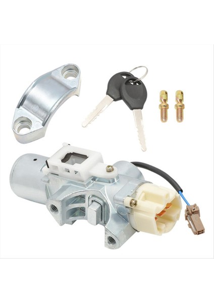 Nissan Maxima 1999-2002 Için Anahtar D87006J325 48700-6J025 ile Araba Ateşleme Kilit Silindir Anahtarı (Yurt Dışından)