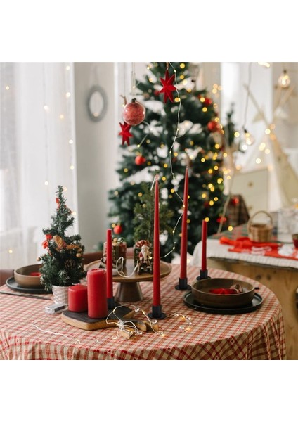 8 Adet Siyah Mum Tutucular Retro Şamdan Tutucu Çiftlik Evi Ev Sahibi Ev Taşınmasız Hediye (Yurt Dışından) fırsatları