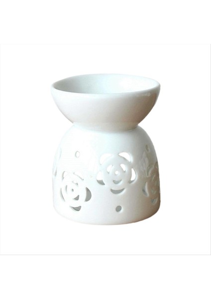 Seramik El Sanatları Seramik Içi Boş Aromaterapi Sobası Yaratıcı Şamdan El Yapımı Stil 1 (Yurt Dışından)