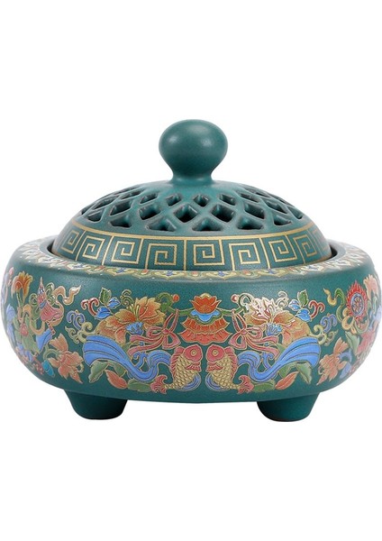 Seramik Tütsü Brülör Çubuk Tutucu Hat Tütsü Plakası Sandal Ağacı Taban Tapınakları Yoga Stüdyoları (Yurt Dışından)