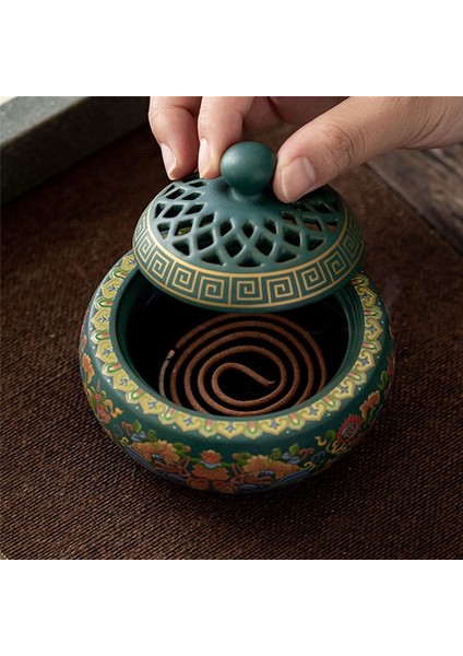 Seramik Tütsü Brülör Çubuk Tutucu Hat Tütsü Plakası Sandal Ağacı Taban Tapınakları Yoga Stüdyoları (Yurt Dışından) fiyatları