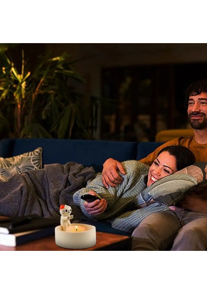 1 Adet Çizgi Film Mum Tutucu Adak Mum Tutucular Mum Şam Için Mum Tutucu Masa Için Mum Şirin Mum A (Yurt Dışından) fiyatları