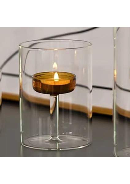 Avrupa Tarzı Işık Lüks Yemek Masası Mum Tutucu Mum Işığı Akşam Yemeği Pervane Romantik Mum Tutucu Dekorasyon (Yurt Dışından) fiyatları