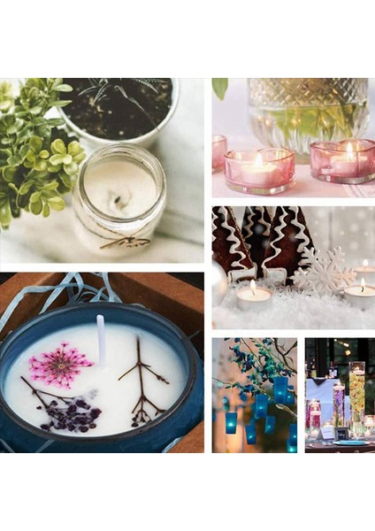 2x Mum Dıy Aletleri Seti 1 Rulo 200FT/61M Pamuk Mum Fitil Çekirde (Yurt Dışından) modelleri