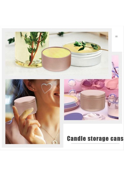 24 Adet Mum Kavanoz Dekoratif Etiketler Boş Depolama Tenekeleri Mum Teneke Kutu Şamdan Tutucular Yuvarlak Teneke Kaplar C (Yurt Dışından) indirimleri