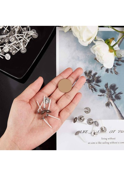 1000 Pcs Mum Fitiller 1 Inç Düşük Duman Mum Fitil Metal Sekmeleri ile Çay Hafif Fitiller Mum Yapımı Için (Yurt Dışından) indirimleri