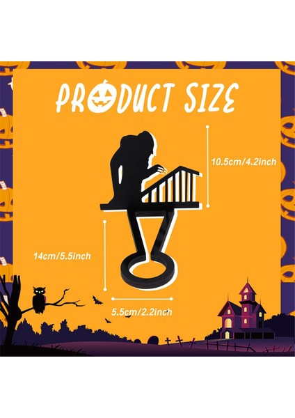 Cadılar Bayramı Korku Mum Tutucu Süslemeleri Siyah Hayalet Ölüm Ürkütücü Gölge Mum Tutucular Iç Mekan Dekor (Yurt Dışından) fırsatları