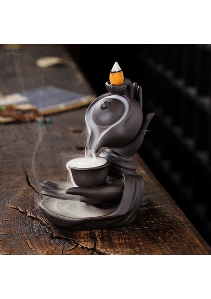 Burner Buddha El Backflow Tütsü Şelale Brülör Duman Tütsü Tutucu Şelalesi (Yurt Dışından) modelleri