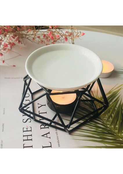 3x Hassas Romantik Seramik Tealight Mum Tutucu Yağ Brülörü Aroma Difüzör Fırını Ev Dekorasyonu Şık Tasarım (Yurt Dışından) indirimleri