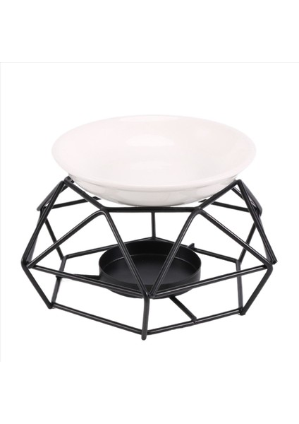 Hassas Romantik Seramik Tealight Mum Tutucu Yağı Brülör Aroma Difüzör Fırını Ev Dekorasyon Şık Tasarım (Yurt Dışından)