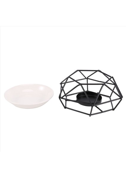 Hassas Romantik Seramik Tealight Mum Tutucu Yağı Brülör Aroma Difüzör Fırını Ev Dekorasyon Şık Tasarım (Yurt Dışından) indirimleri
