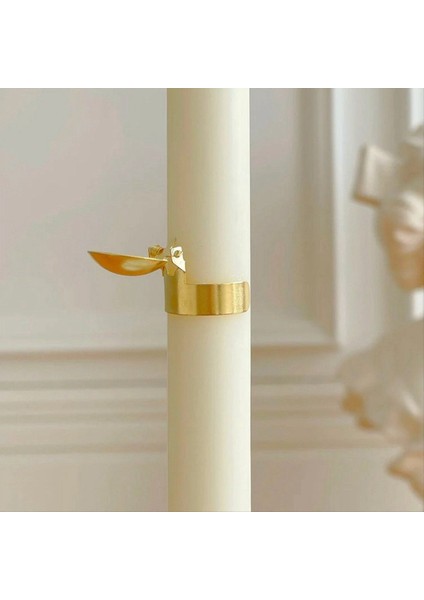 Mum Söndürücü Otomatik Mum Ateş Söndürme Klibi Konik Mumlar Için Otomatik Mum Enfiye Yüzüğü Gümüş D (Yurt Dışından) modelleri