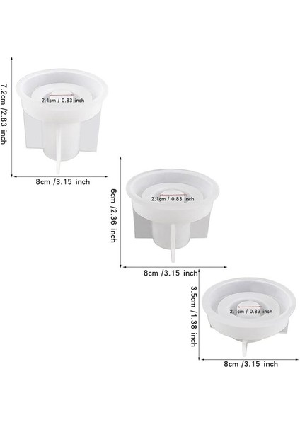 Silindirik Şamdan Tutucu Kalıp Silikon Kalıp Silikon Kalıp Mum Tutucu Baz Süsleri Alçı Mum Masa Kalıp Dekoru (Yurt Dışından) modelleri