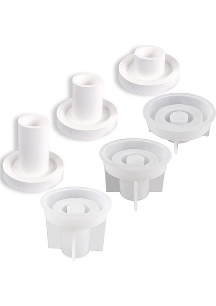 Silindirik Şamdan Tutucu Kalıp Silikon Kalıp Silikon Kalıp Mum Tutucu Baz Süsleri Alçı Mum Masa Kalıp Dekoru (Yurt Dışından) fırsatları