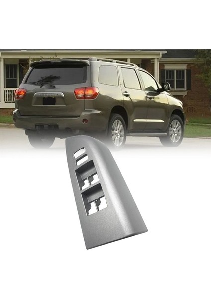 74232-0C100 Toyota Sealoıa Için Sürücü Kapı Pencere Anahtarı Çerçevesi 2010-2018 Tundra 2010-2013 Araba Penceresi Kaldırma Düğmesi Kapak (Yurt Dışından) modelleri
