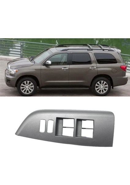 74232-0C100 Toyota Sealoıa Için Sürücü Kapı Pencere Anahtarı Çerçevesi 2010-2018 Tundra 2010-2013 Araba Penceresi Kaldırma Düğmesi Kapak (Yurt Dışından) fırsatları