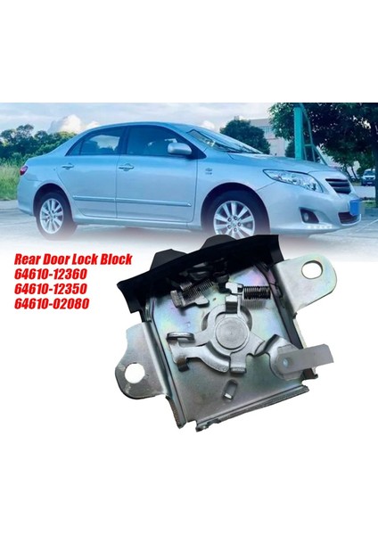 Toyota Corolla E12 2004-2013 Toyota Corolla E12 Için Araba Bagaj Kapağı Kilit Bloğu 64610-12360 (Yurt Dışından) indirimleri