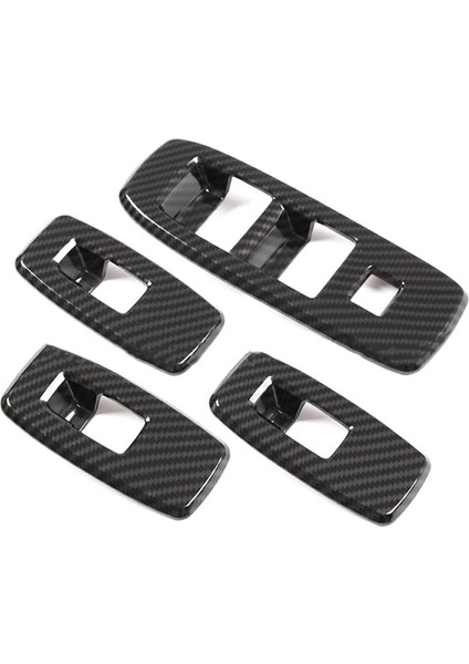 Ford Road Shaker Kapı Pencere Paneli Panel Karbon Fiber Kapı Pencere Anahtarı Kapak Trim (Yurt Dışından)