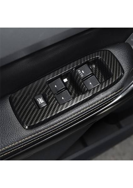 Ford Road Shaker Kapı Pencere Paneli Panel Karbon Fiber Kapı Pencere Anahtarı Kapak Trim (Yurt Dışından) fırsatları