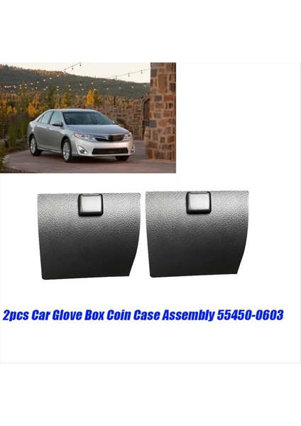 Toyota Camry Için Siyah Araç Depolama Kutusu Para Kılıfı Montajı 55450-0603 2011-2017 Torulcu Kutusu Çekmece Çöp Kutusu 55450-06030-B0 (Yurt Dışından) fiyatları