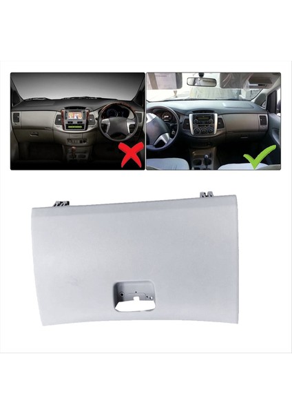 Toyota Innova 2005-2015 Co-Pilot Dash Torulge Kutusu Alt Panel Gri (Yurt Dışından) modelleri
