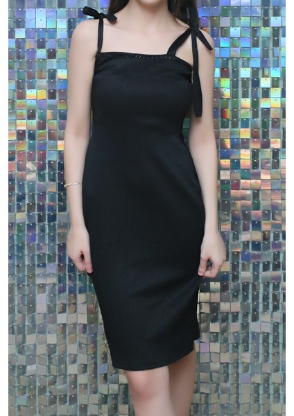 S'clouthe Kadın Gece Elbisesi Black Pelopeia Serisi