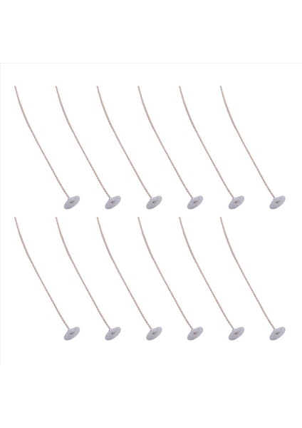 100PCS Soya Mumları Için Eko Fitiller Mum Yapımı Için 8 Inç Önceden Ağlanmış Mum Fitil Taban ile Kalın Mum Fitil (Yurt Dışından) fırsatları