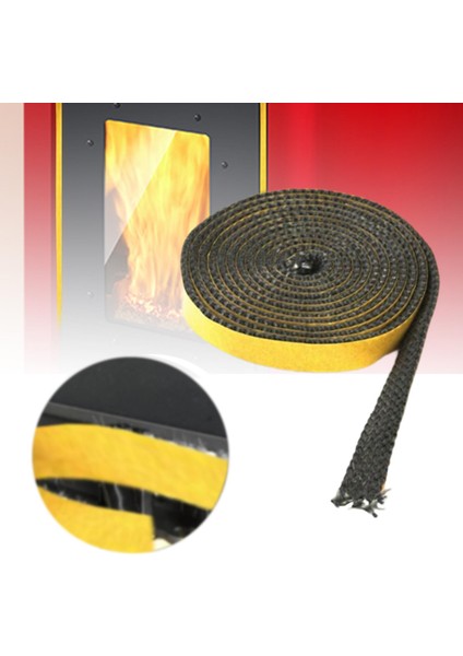 Soba Conta Bandı Yüksek Yoğunluklu Fiberglas Şömine 3MMX10MMX300CM (Yurt Dışından) indirimleri