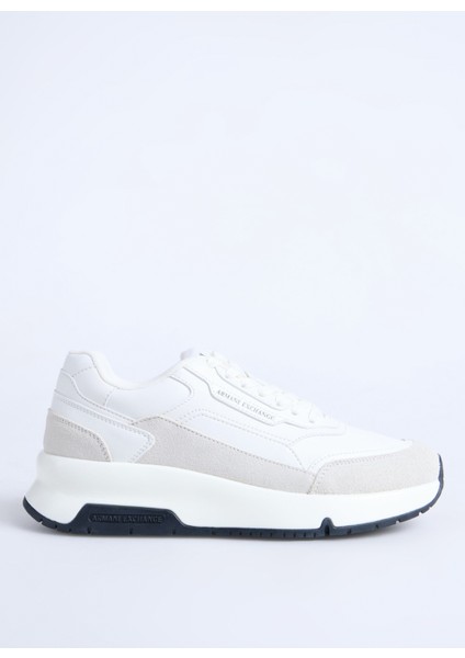Kırık Beyaz Erkek Sneaker XM001718