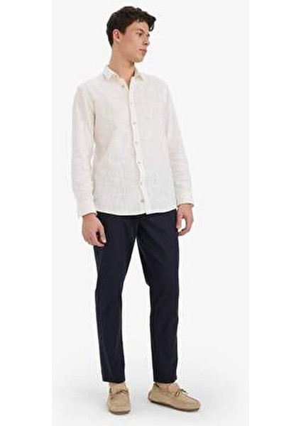 Yazlık Jogger Pantolon Erkekler İçin Pamuklu Dar Paça Lastikli Cepli Modern Tasarım