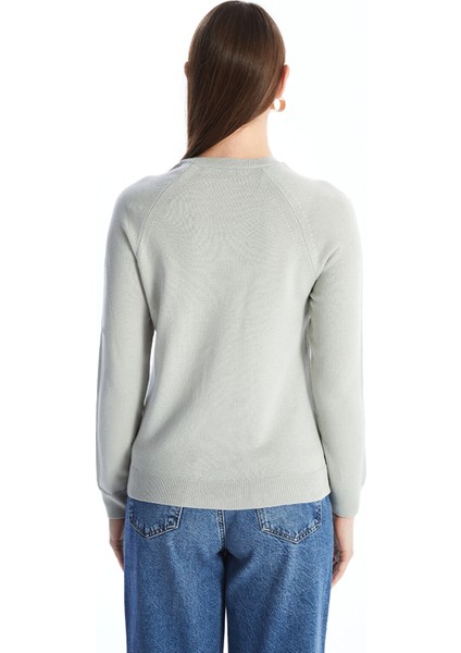 Yeni Sezon Bisiklet Yaka Çiçekli Kadın Triko Kazak indirimleri