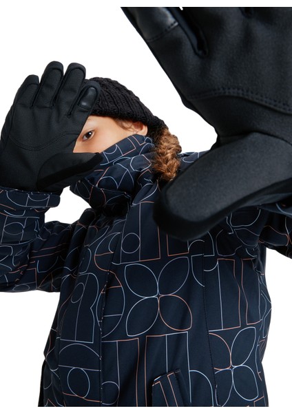 Siyah Kız Çocuk Kayak Montu ERGTJ03199-ROXY Jetty Gırl Jk fiyatları